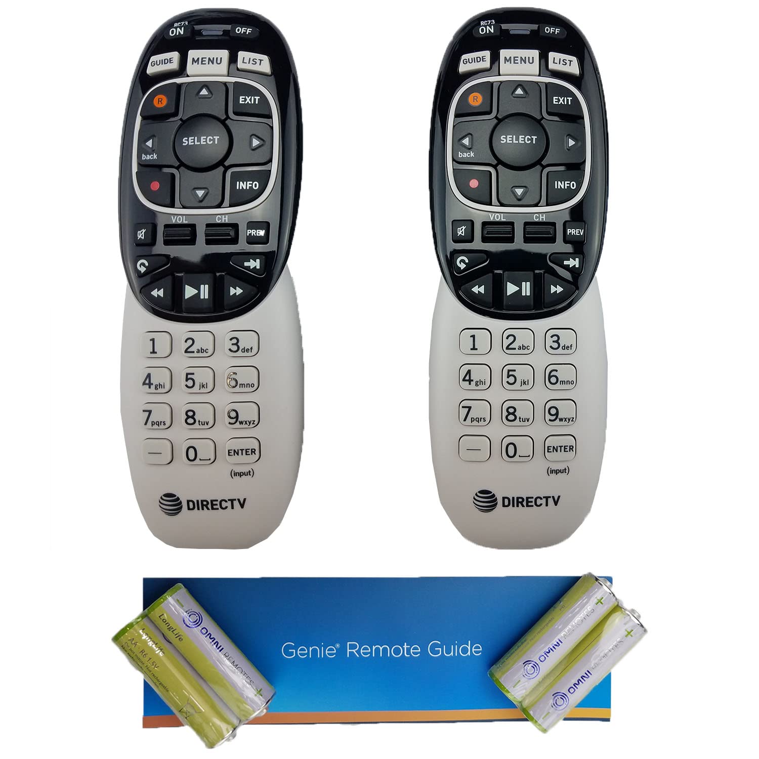 Foto 5 pulgar | Mando A Distancia Directv Rc73 Ir/rf, Paquete De 2 - Venta Internacional.