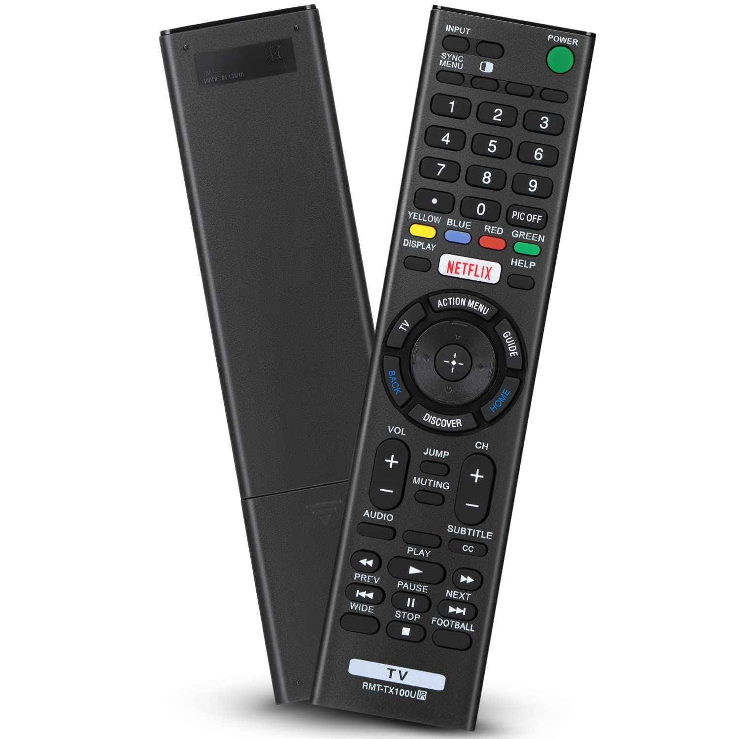Foto 2 pulgar | Mando A Distancia Universal Gvirtue Rmt-tx100u Para Televisores Sony - Venta Internacional.