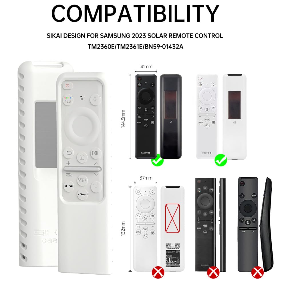 Foto 3 pulgar | Funda De Silicona Para Control Remoto Samsung Compatible Con Samsung 2023-2024 - Venta Internacional.