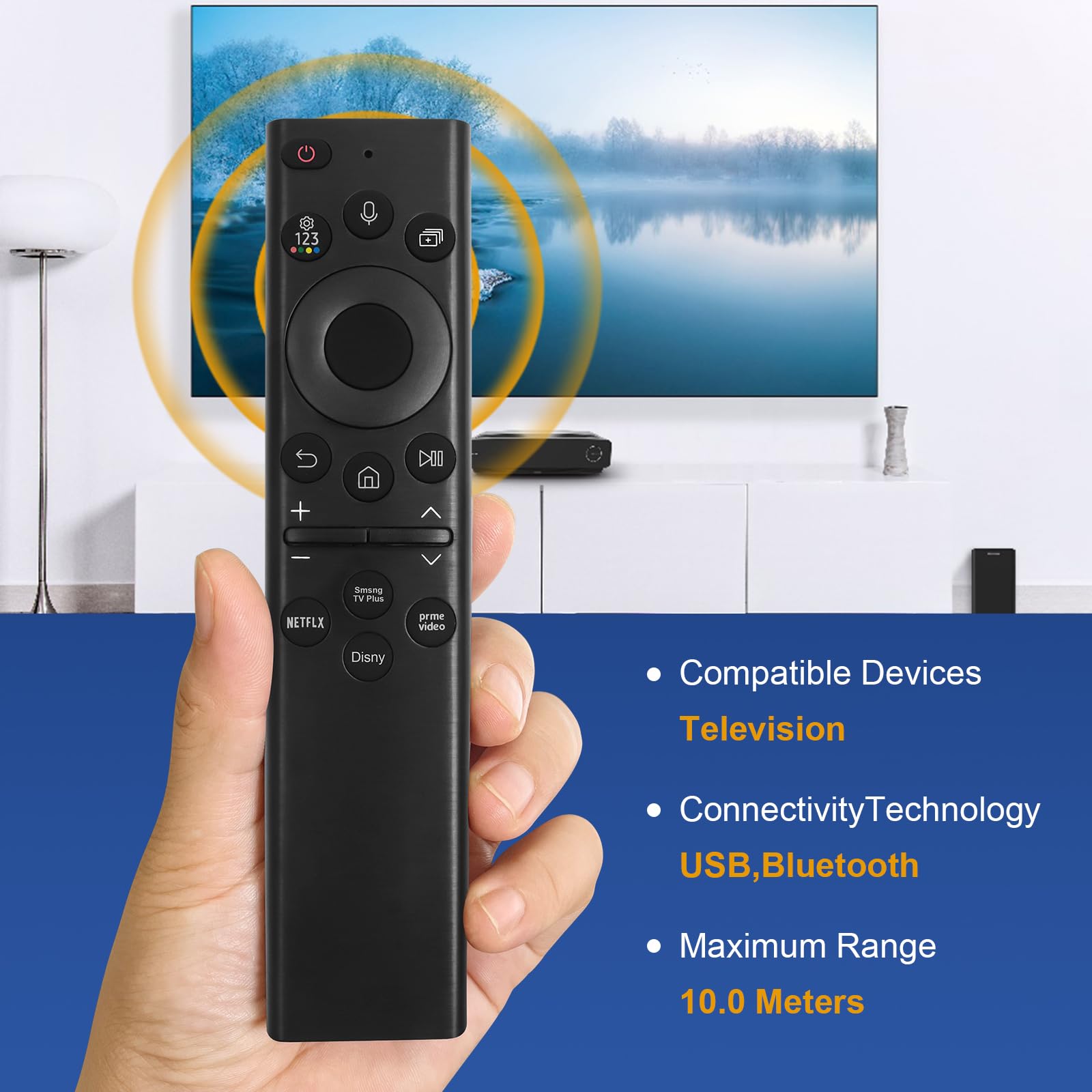 Foto 5 | Control Remoto Kjdisrpin Bn59-01385a Para Televisores Inteligentes Samsung - Venta Internacional.