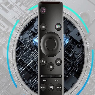 Foto 3 | Control Remoto Samsung Smart Tv 4k Curve Uhd + Funda Y Pila Lab.g Negro