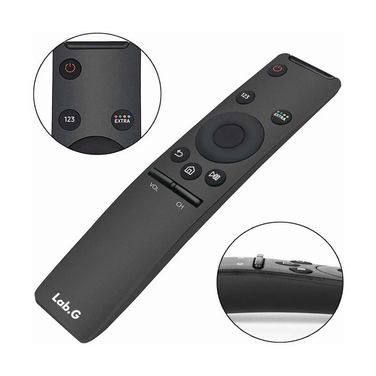 Foto 3 pulgar | Control Compatible Con Samsung Bn59-01259b Smart Tv Uhd 4k Lab.g Negro