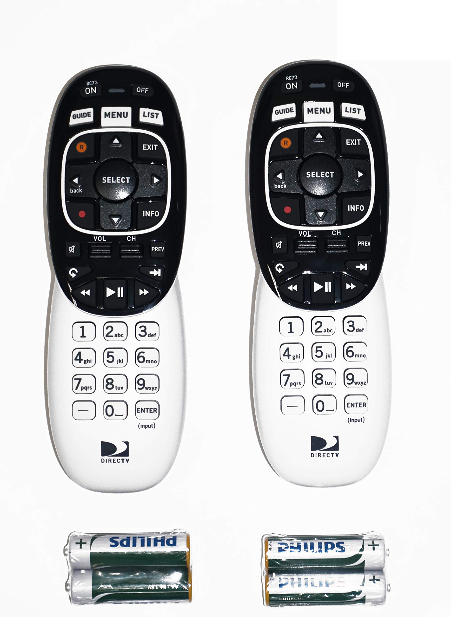 Mando A Distancia Directv Rc73 Ir/rf, Paquete De 2 Unidades, Compatible Con Genie - Venta Internacional.