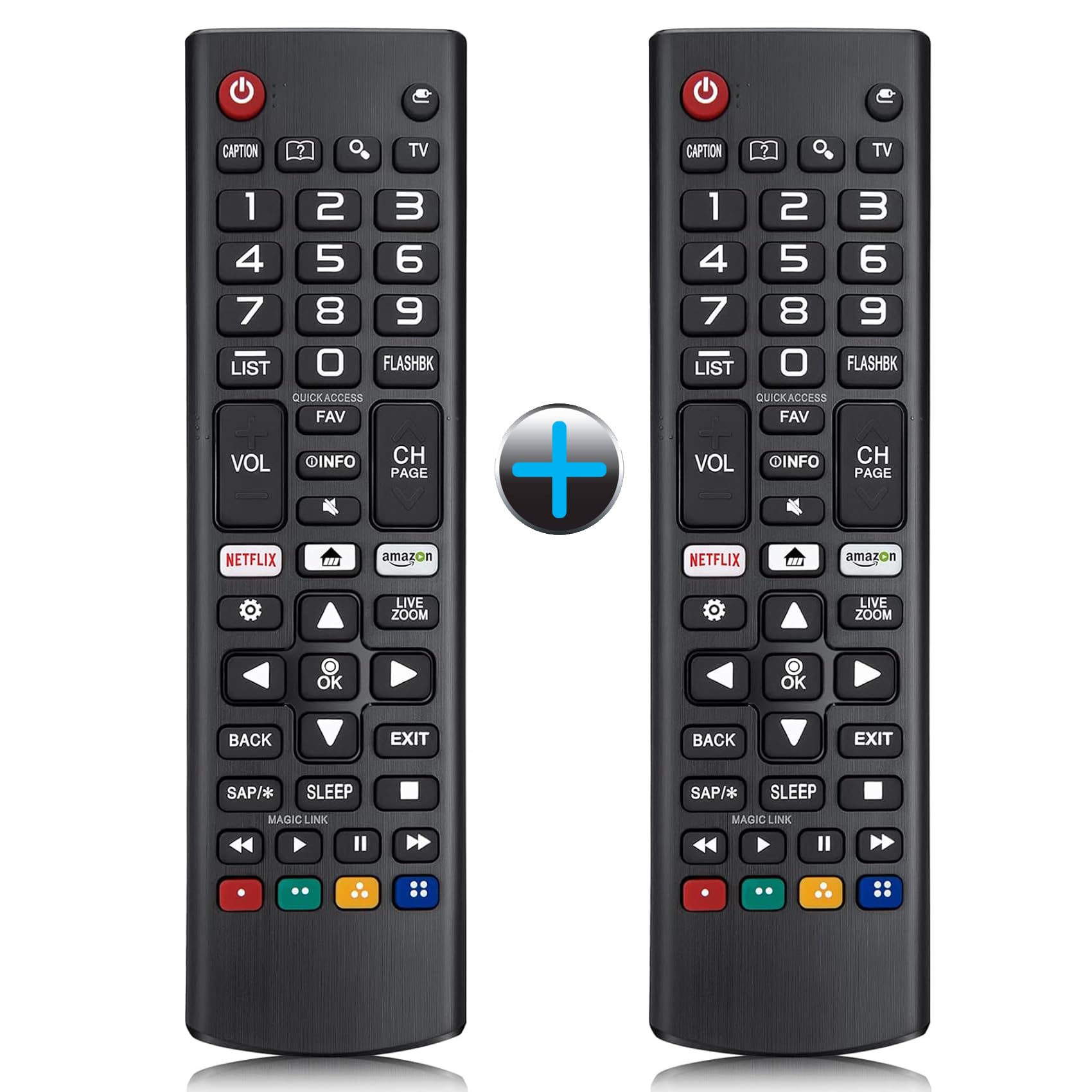 Pack De 2 Controles Remotos Universales Para Televisores Lg - Venta Internacional.