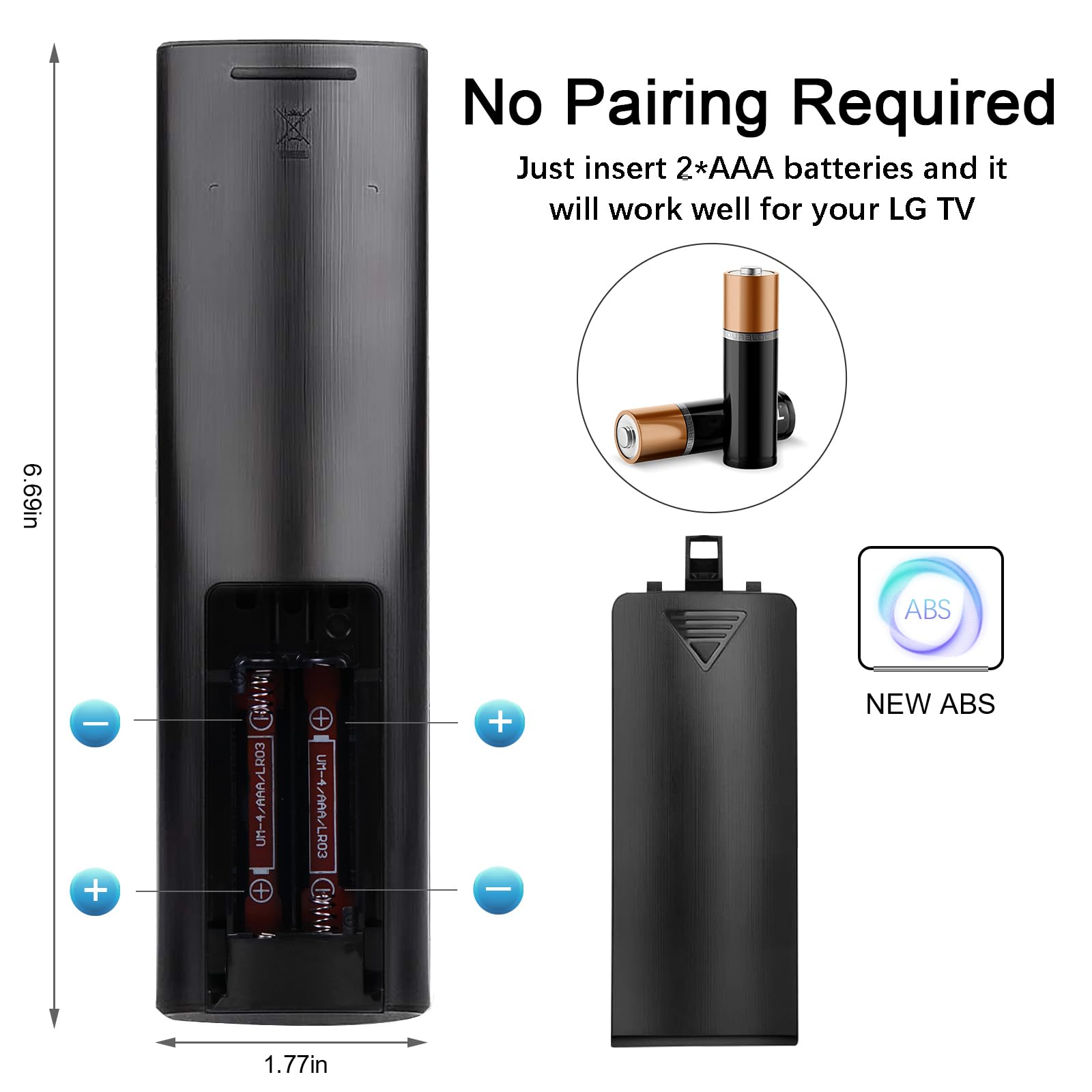 Foto 7 pulgar | Pack De 2 Controles Remotos Universales Para Televisores Lg - Venta Internacional.