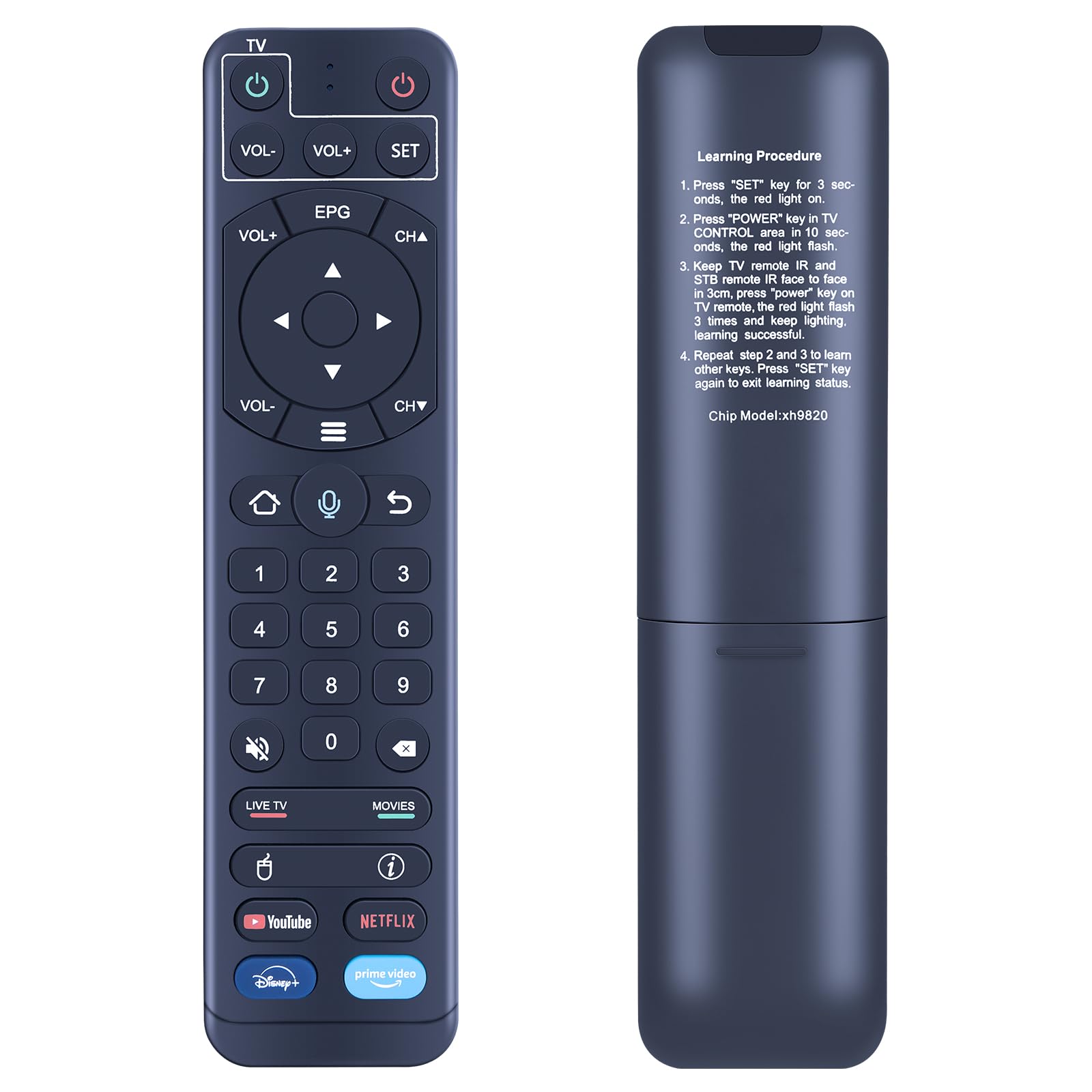 Mando A Distancia Por Voz De Repuesto Retrosun V2 Pro Para Vseebox - Venta Internacional.