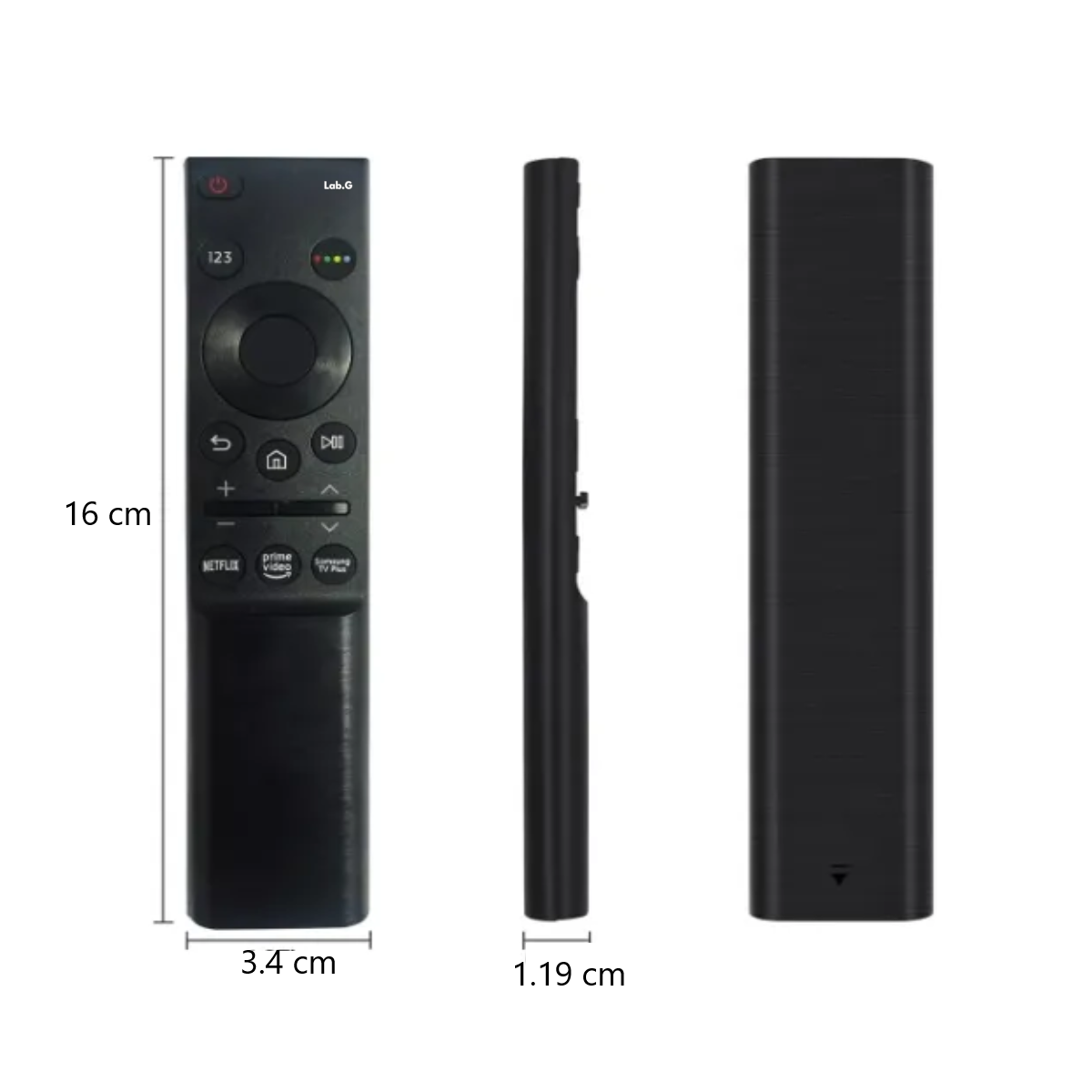 Foto 5 pulgar | Control Para Samsung Smart Tv 4k Curve Uhd + Pila Lab.g Negro