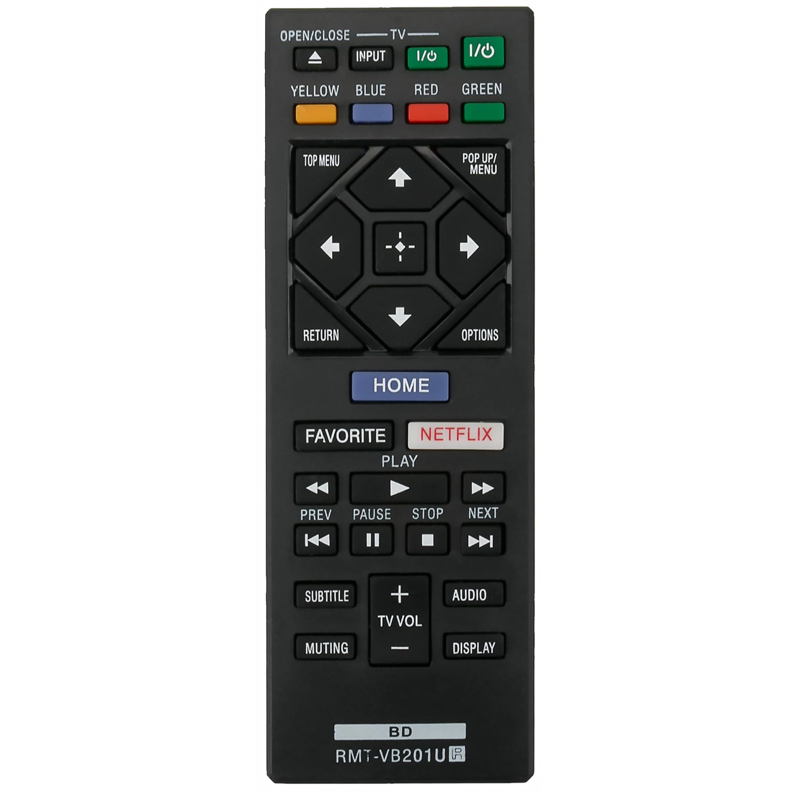 Foto 7 pulgar | Control Remoto Aiditiymi Rmt-vb201u Para Reproductor Blu-ray Sony - Venta Internacional.