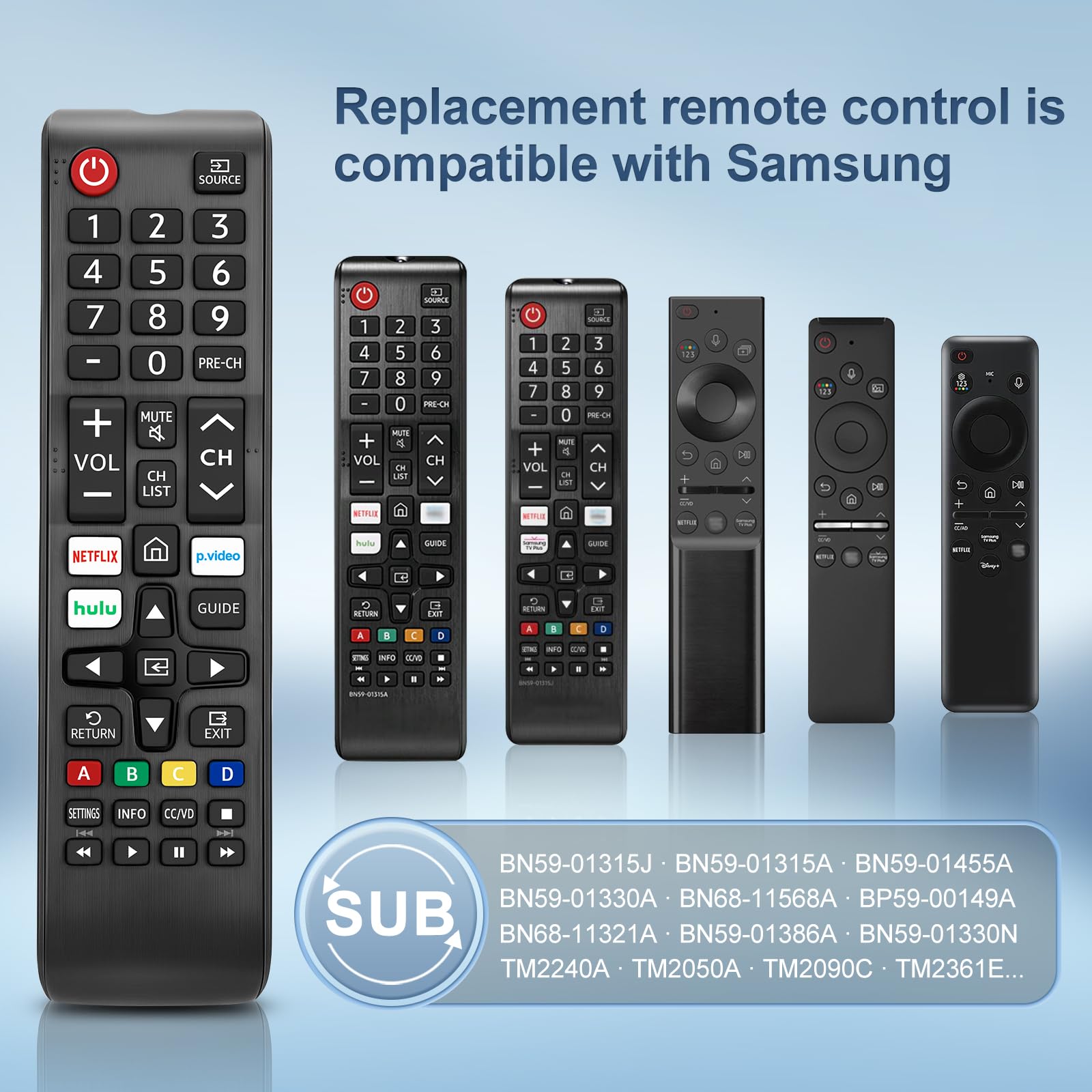 Foto 4 pulgar | Mando A Distancia De Repuesto Para Samsung Tv Frame Crystal Uhd - Venta Internacional.