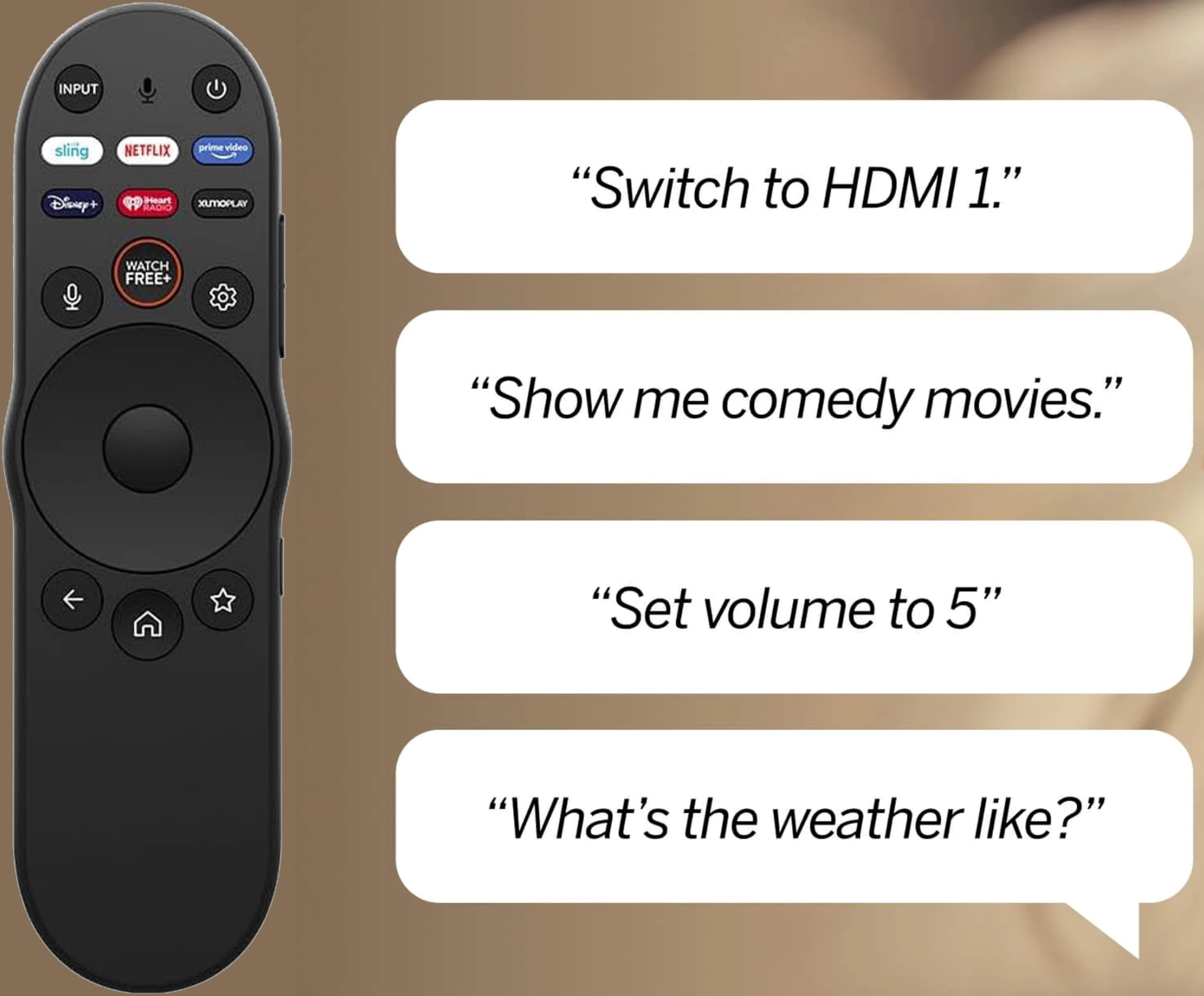 Foto 5 pulgar | Control Remoto Por Voz Smartby Xrt270 Para Televisores Vizio 4k/fhd - Venta Internacional.