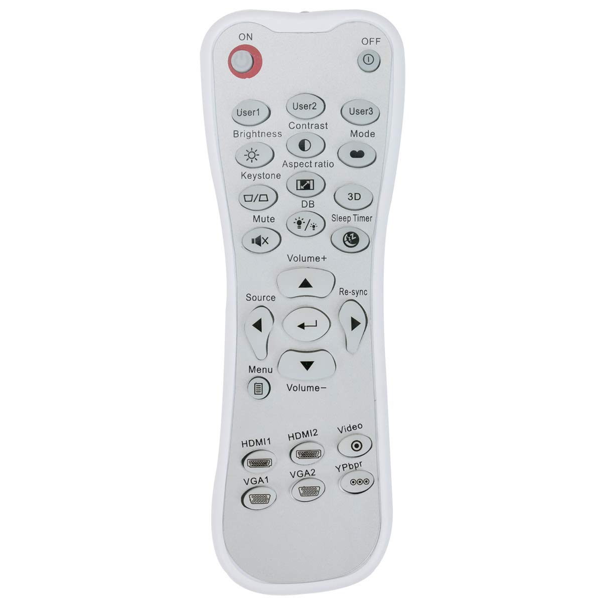 Mando A Distancia De Repuesto Para Proyector Optoma Hd26 Gt1080 - Venta Internacional.