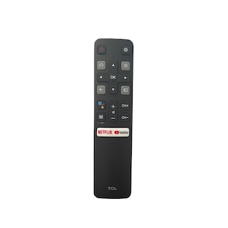 Foto 2 | Control Remoto color Negro para Tcl Smart Rc802v Voz Funda y Pilas Incluidas
