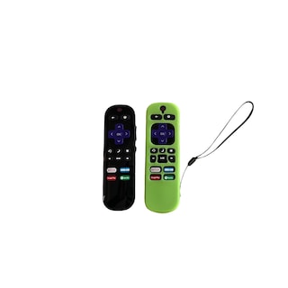 Foto 2 | Control Remoto color Negro para Pantalla Hisense Roku Tv más Funda