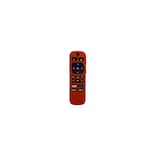 Funda para Control Remoto color Anaranjado Roku Stick Insignia Roku Tv y Sharp Roku Tv