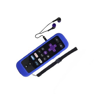 Foto 2 | Funda para Control Remoto color Azul para Roku 3/4 Roku Ultra y Roku Premiere más