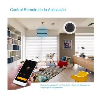 Foto 2 | Controlador Remoto Wi-fi 2.4ghz Infrarrojo para Alexa Google Negro