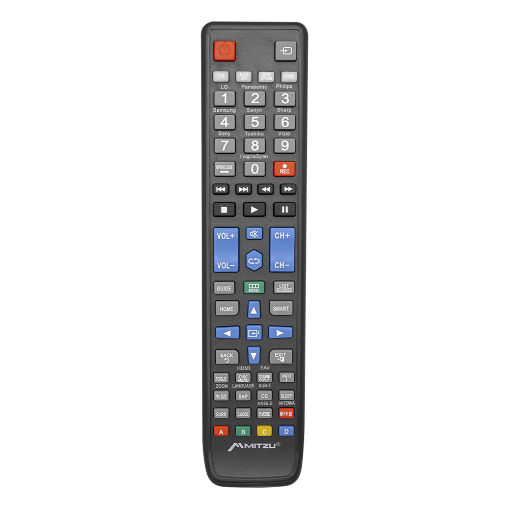 Control Remoto Smart Tv Mitzu Mrc-uni12  Acceso A Netflix