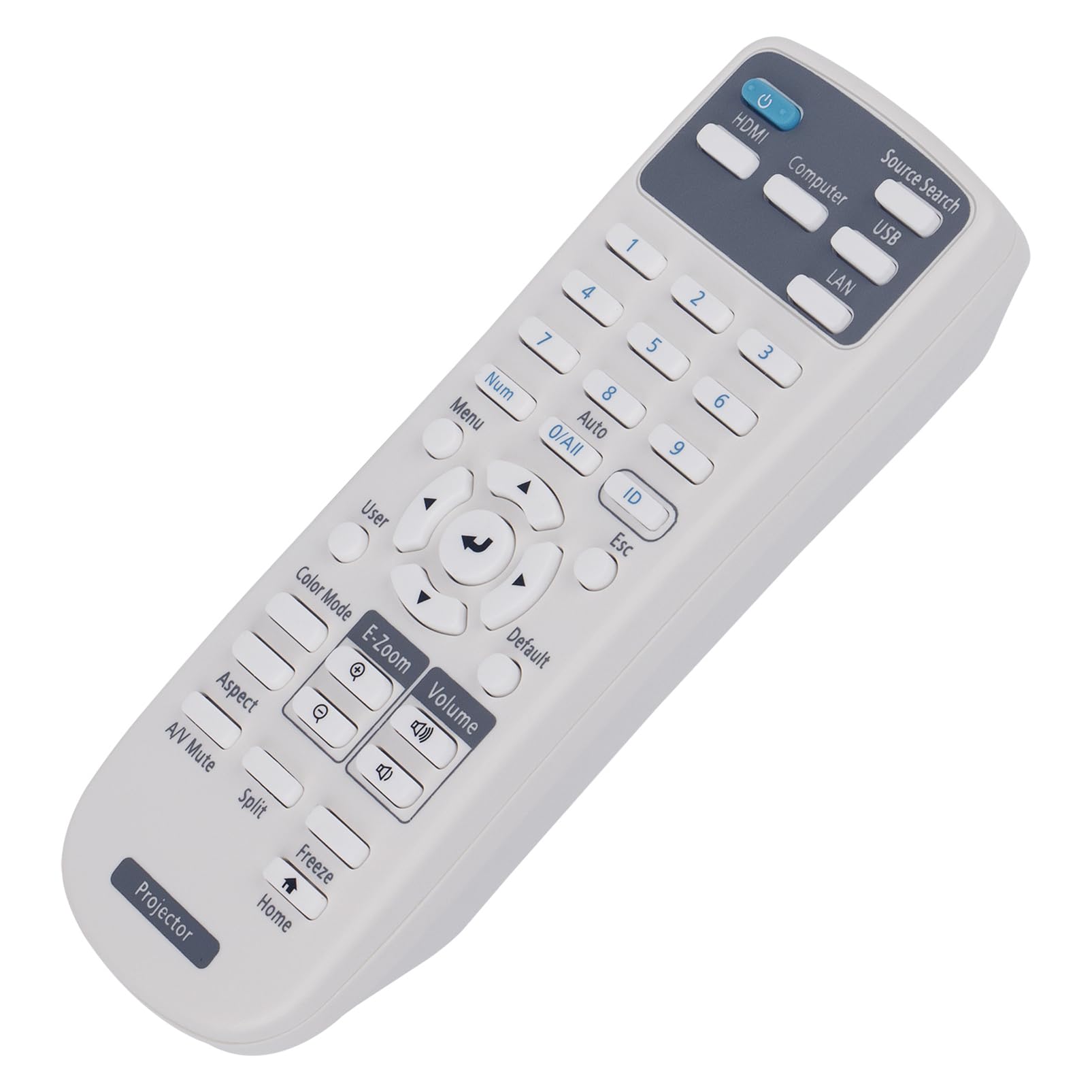 Foto 6 | Reemplazo De Control Remoto Para El Proyector Epson Powerlite E20 - Venta Internacional.
