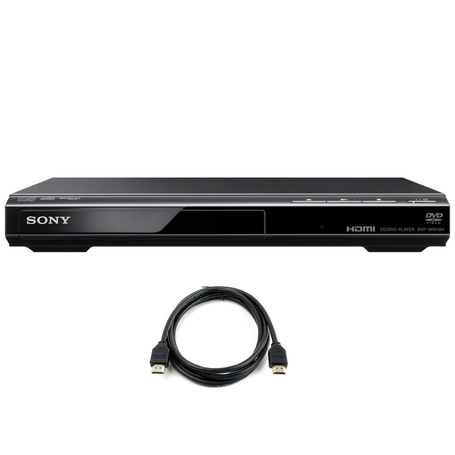 Foto 2 pulgar | Reproductor De Dvd Sony Dvpsr510h Con Cable Hdmi Deco Gear De 6 Pies - Venta Internacional.