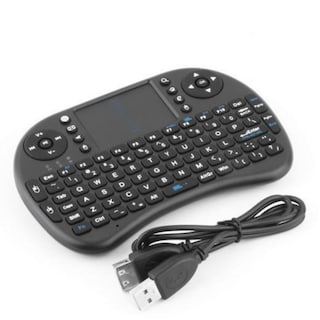 Foto 2 | Mini Teclado Inalámbrico Iluminado Usb Recargable con Touchpad Luz