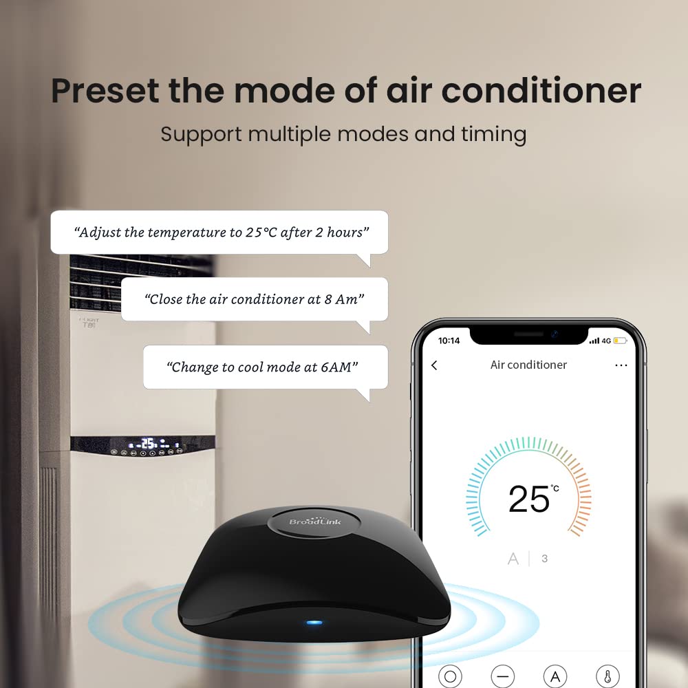 Foto 2 | Control Remoto Universal BroadLink RM4 Pro IR RF Wifi con Alexa Google - Venta Internacional