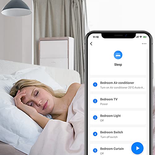 Foto 7 pulgar | Control Remoto Universal BroadLink RM4 Pro IR RF Wifi con Alexa Google - Venta Internacional