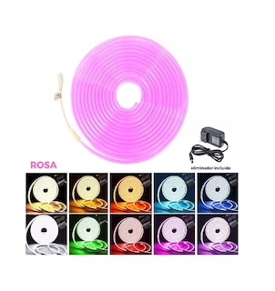 Foto 4 | Tira Led Neón Flex Belug Rosa 5 Metros