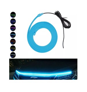 Foto 2 | Tira de Luces LED de Circulación para Capó de Auto Ice Blue