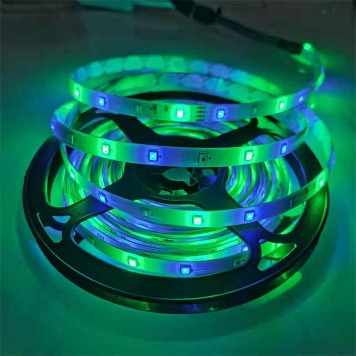 Foto 4 pulgar | Tira Led Rgb 2835 5mts Control 18 Botones