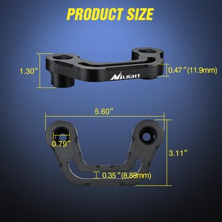 Foto 6 | Soporte De Montaje De Luces Para Jeep Wrangler Jl/jlu Y Gladiator - Venta Internacional.