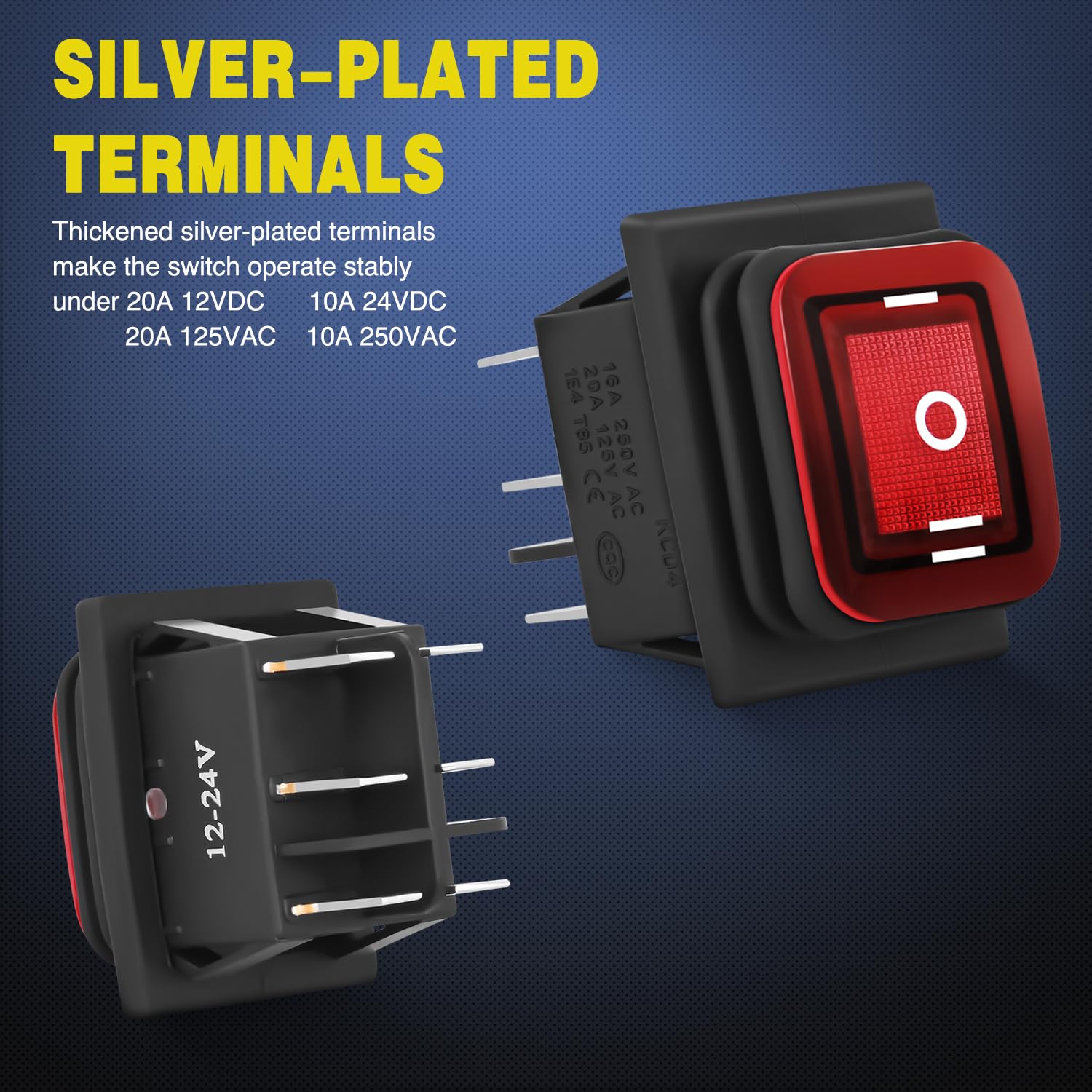 Foto 8 pulgar | Interruptor Basculante Nilight De 6 Pines, Encendido Y Apagado, Con Led Rojo Con Iluminación Ip67 - Venta Internacional