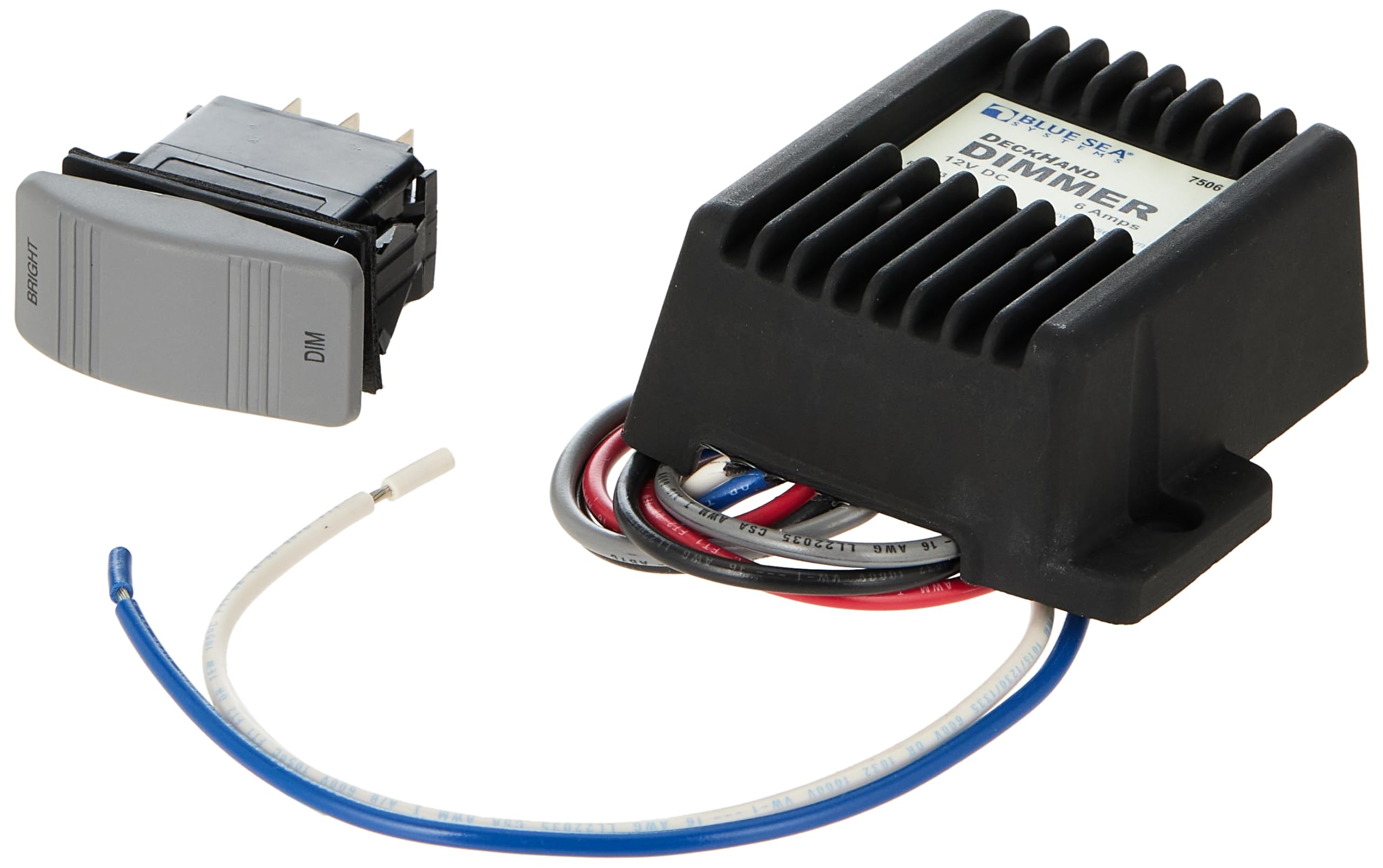 Foto 3 pulgar | Interruptor Regulador Blue Sea Systems Deckhand 6a 12v - Venta Internacional.