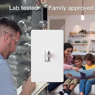 Foto 4 | Interruptor De Intensidad Lutron Toggler Led+ De 250 W, Unipolar O De 3 Vías - Venta Internacional.
