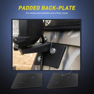 Foto 3 | Soportes De Montaje Nilight 90026b Para Jeep Wrangler Jk - Venta Internacional.