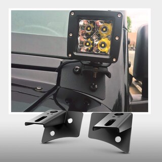 Foto 6 | Soportes De Montaje Nilight 90026b Para Jeep Wrangler Jk - Venta Internacional.