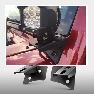 Foto 7 | Soportes De Montaje Nilight 90026b Para Jeep Wrangler Jk - Venta Internacional.