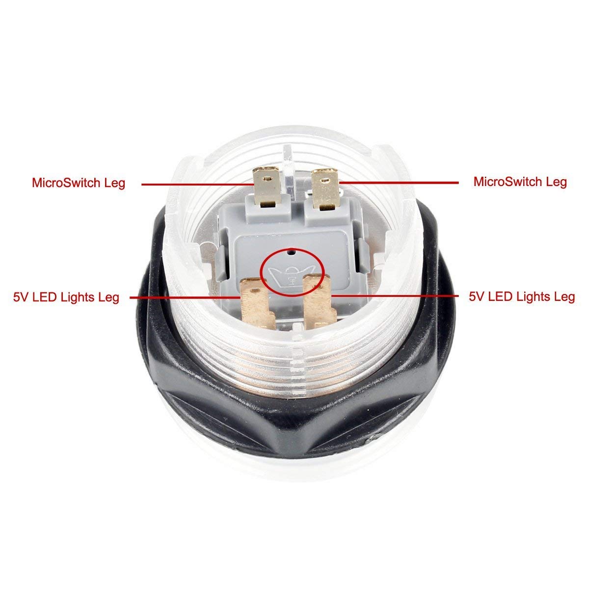 Foto 6 pulgar | Botones Led Eg Starts 5 Piezas-Venta Internacional