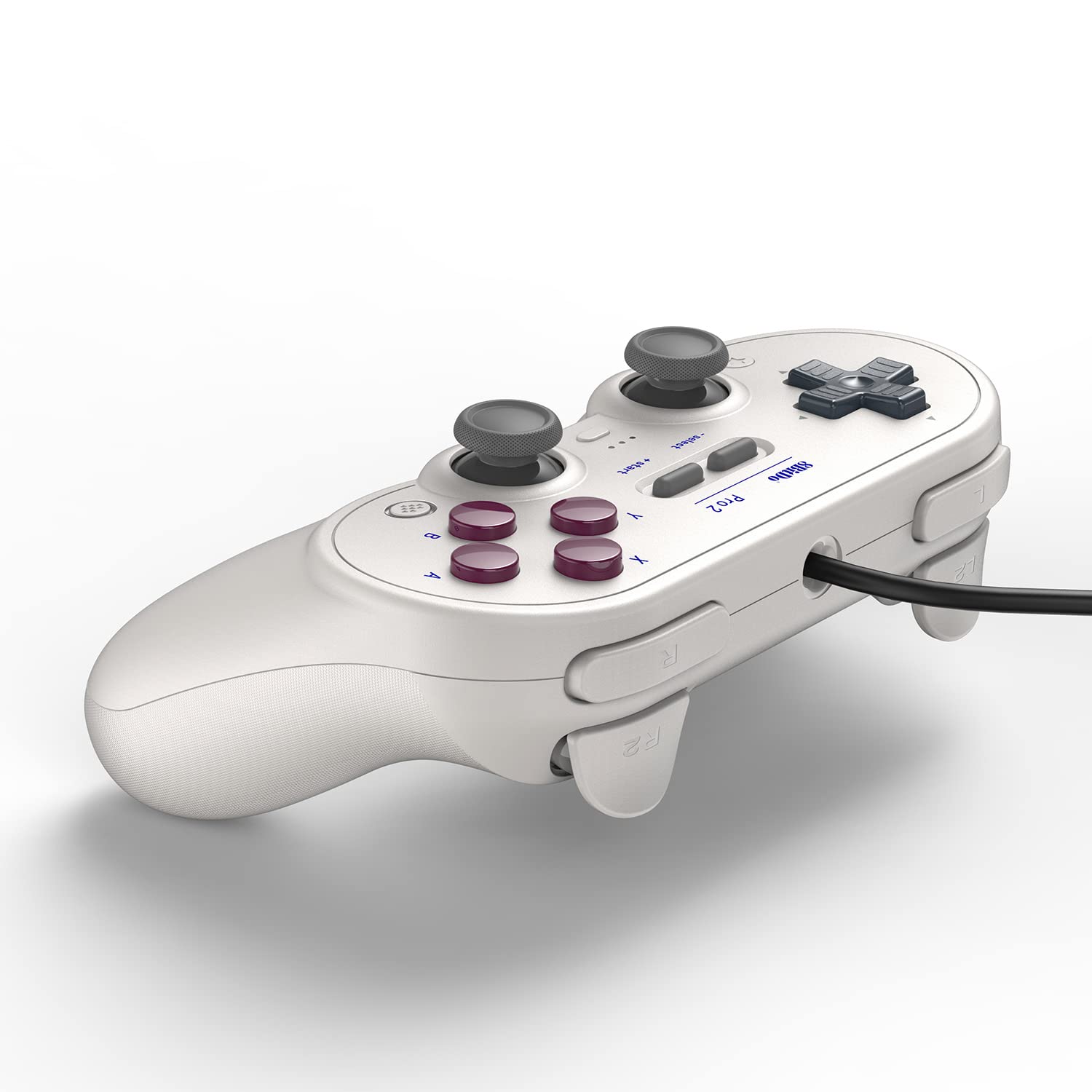 Foto 2 | Controlador con Cable 8bitdo Pro 2 para Switch- Venta Internacional