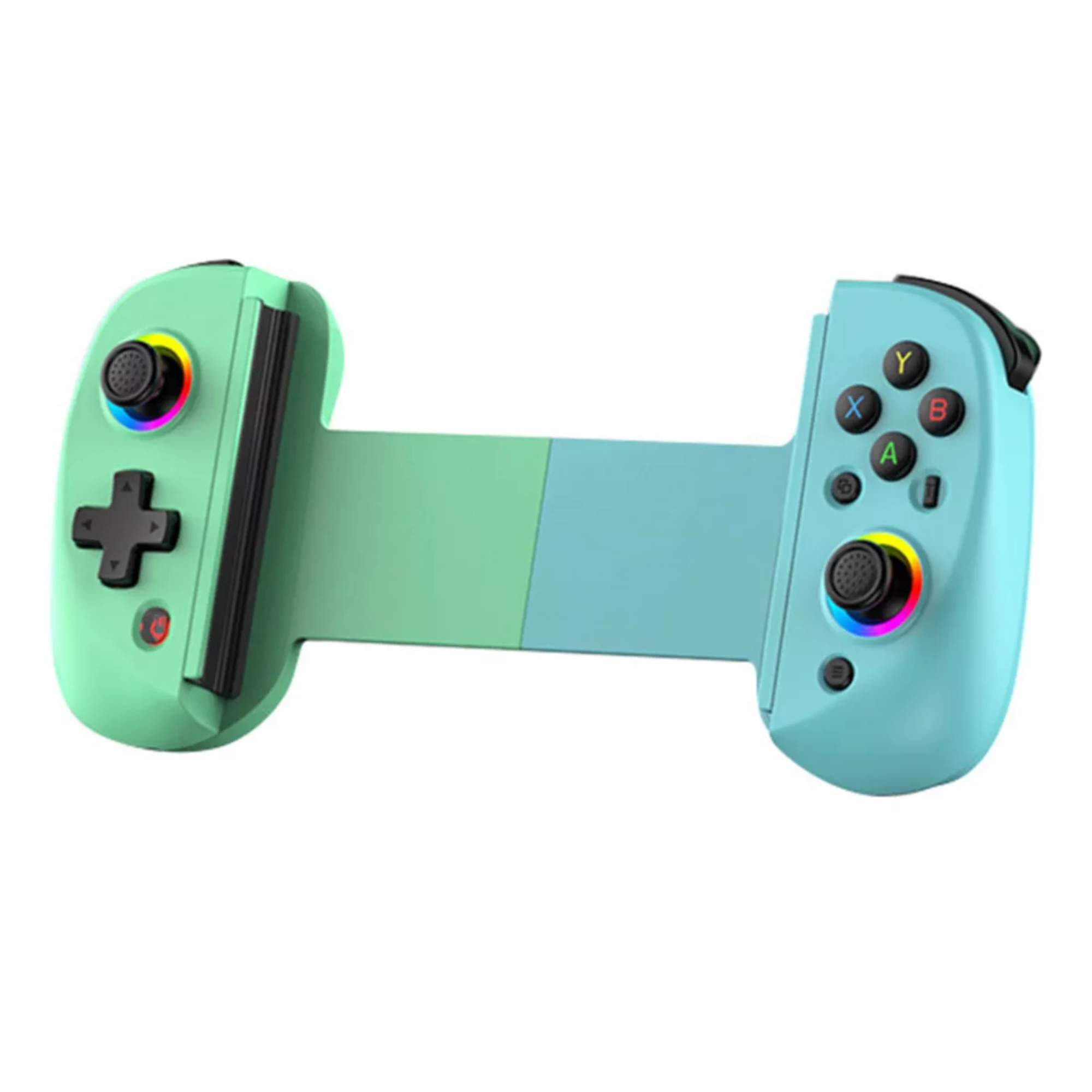 Foto 2 pulgar | Control Joystick Gamepad Mr. Gadgets D8-V Rgb Para iPhone Android Switch Color Verde Claro