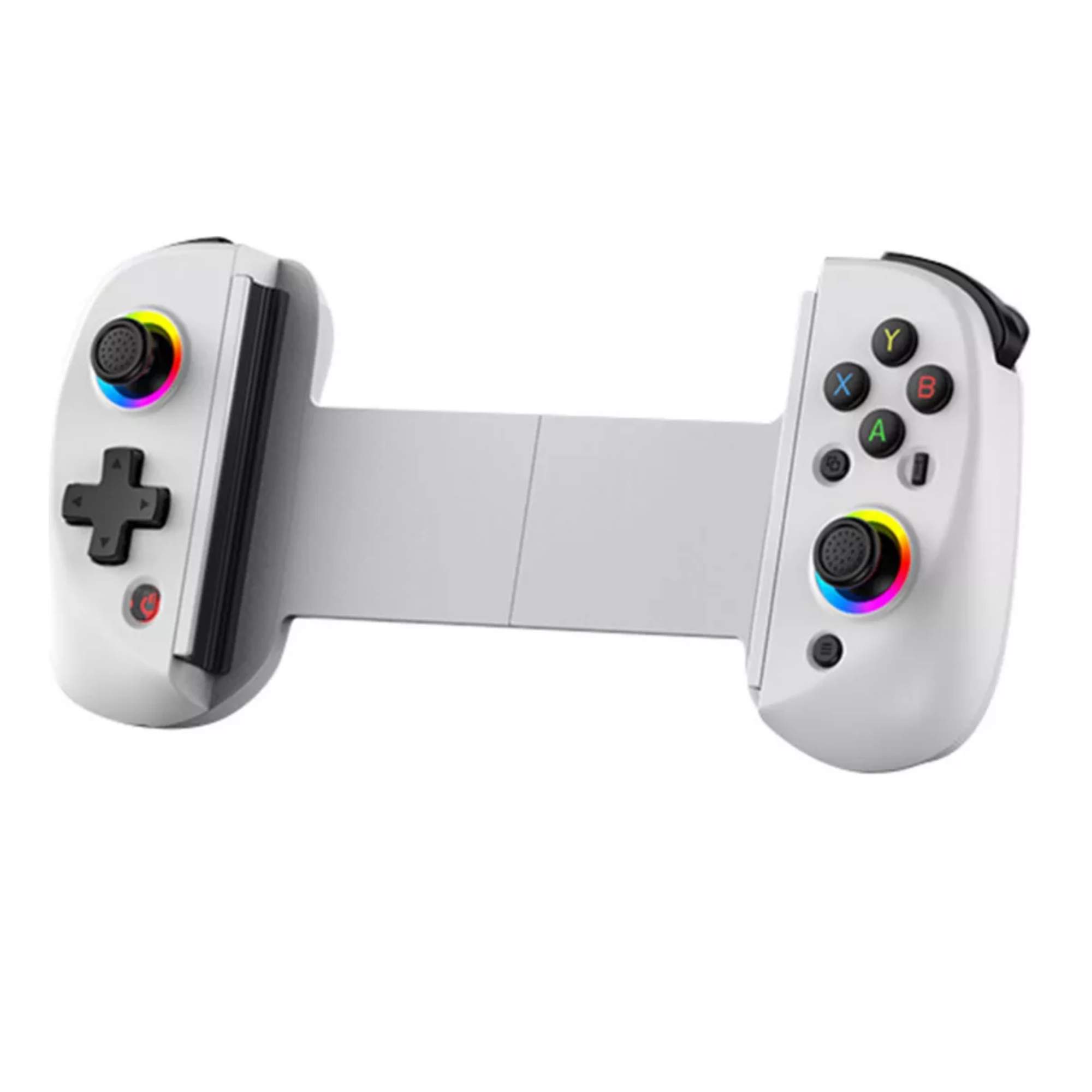 Control Joystick Gamepad Mr. Gadgets D8-B Rgb Para Iphone Android Switch Blanco