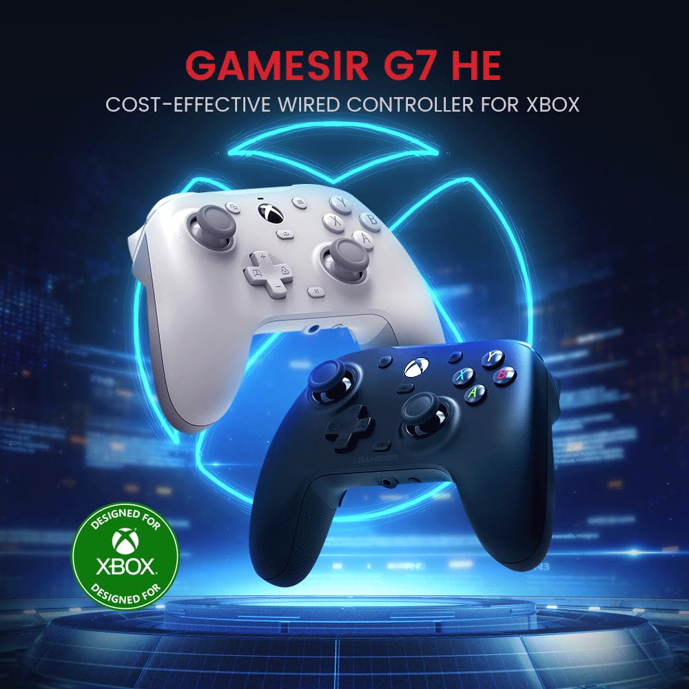 Foto 3 pulgar | Control Alámbrico Gamesir Blanco para Xbox Series X-Venta Internacional