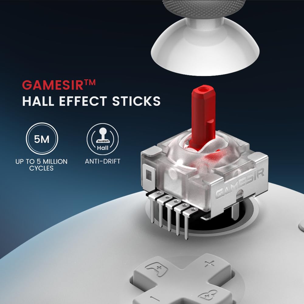 Foto 4 pulgar | Control Alámbrico Gamesir Blanco para Xbox Series X-Venta Internacional