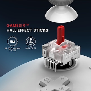 Foto 3 | Control Alámbrico Gamesir Blanco para Xbox Series X-Venta Internacional