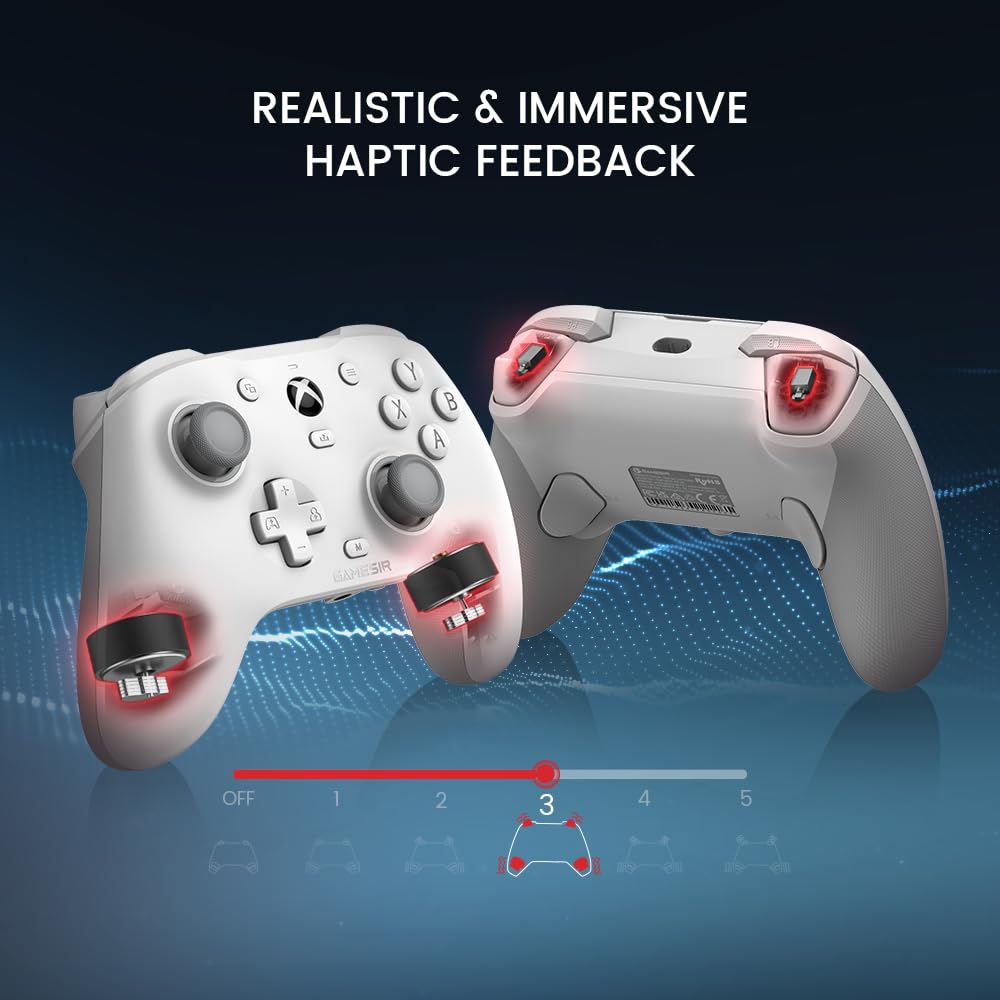 Foto 6 | Control Alámbrico Gamesir Blanco para Xbox Series X-Venta Internacional