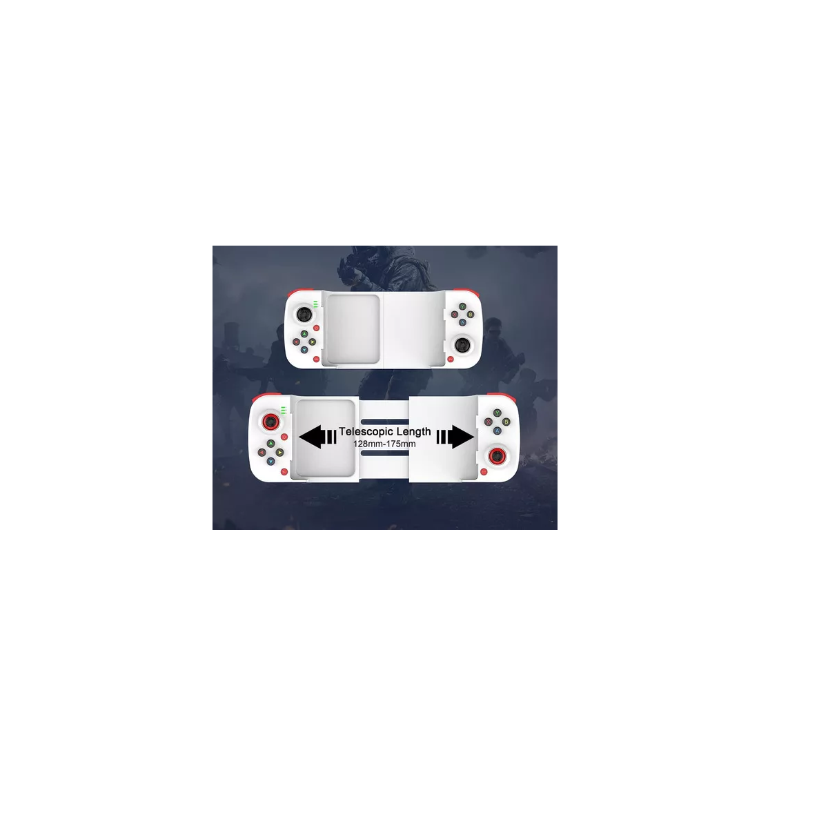 Foto 4 pulgar | Controlador De Juegos Estirable Gamepad De Teléfono Móvil Bluetooth 5.0 Eo Safe Imports Esi-16137 Multicolor