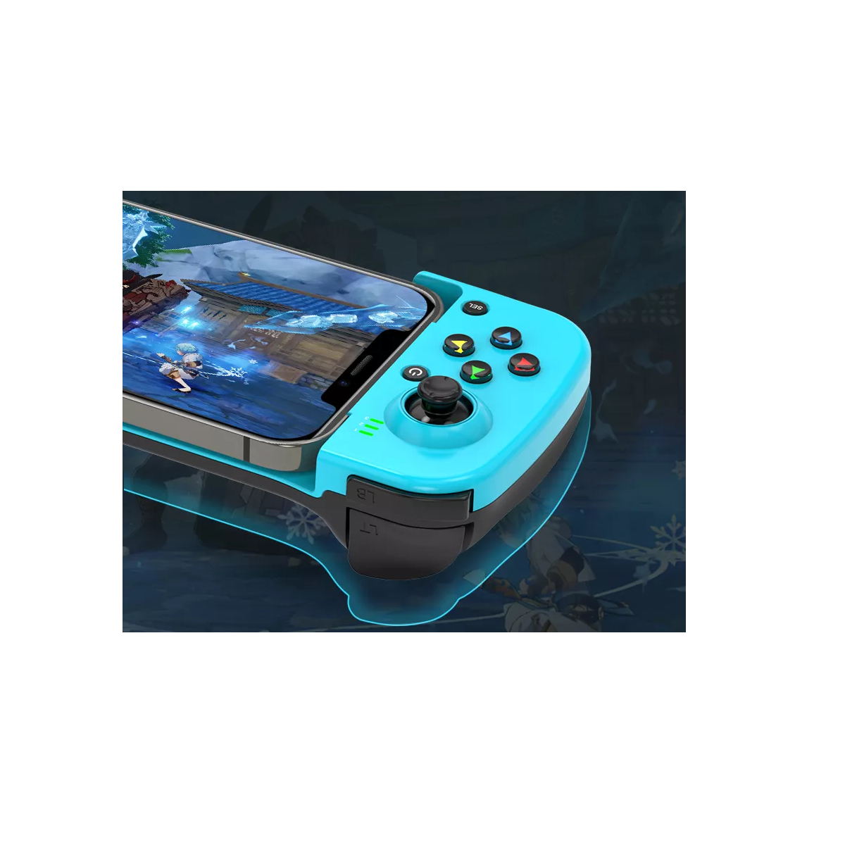 Foto 2 | Controlador De Juegos Estirable Gamepad De Teléfono Móvil Bluetooth Eo Safe Imports Esi-16138 Multicolor