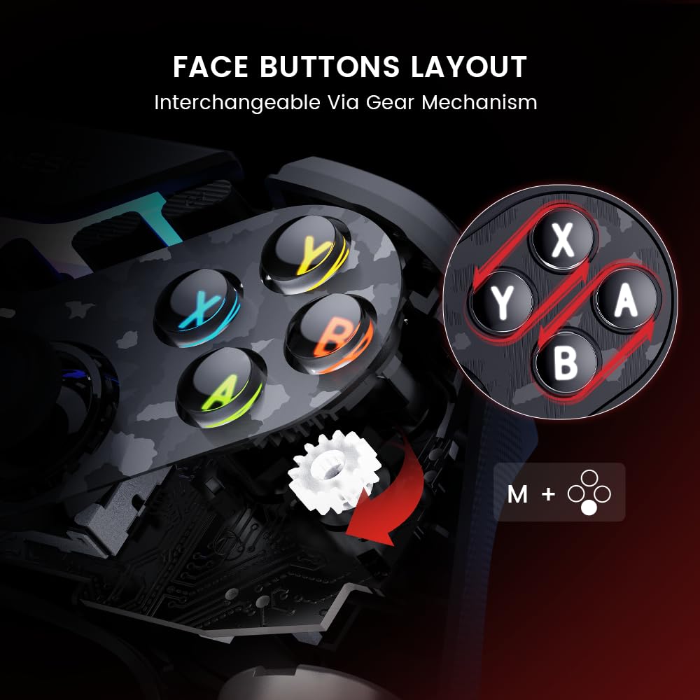 Foto 3 pulgar | Controlador de PC Inalámbrico Gamesir Tarantula Pro con 9 Botones - Venta Internacional