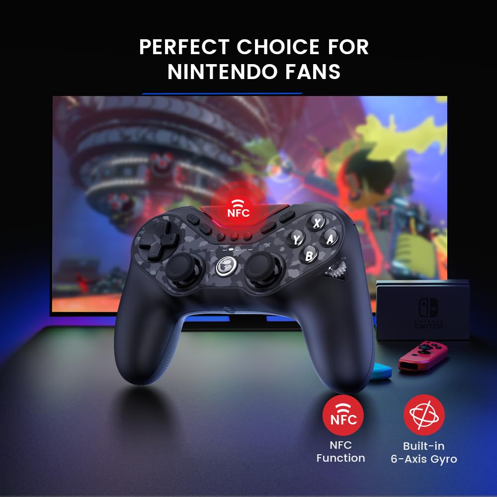 Foto 8 pulgar | Controlador de PC Inalámbrico Gamesir Tarantula Pro con 9 Botones - Venta Internacional