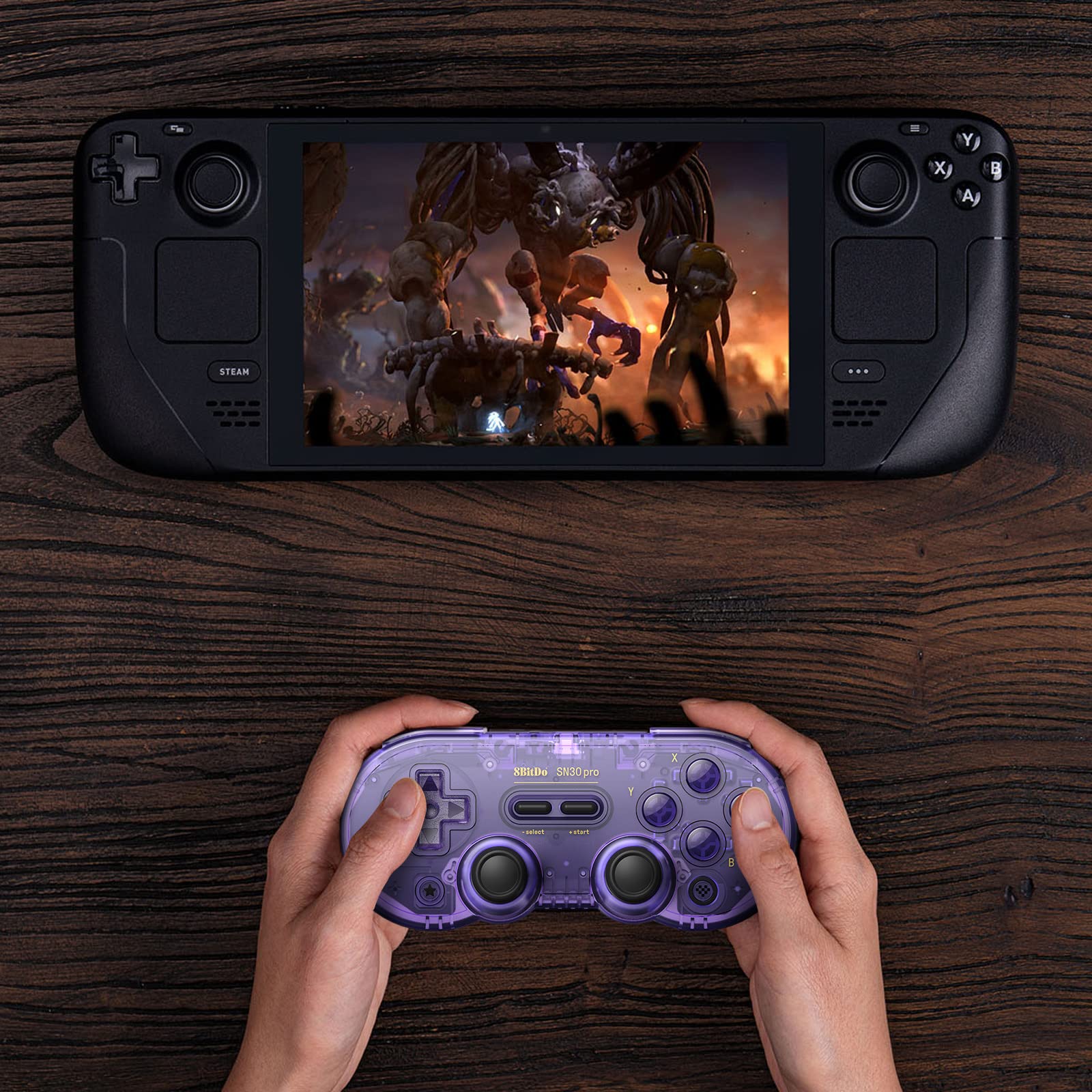 Foto 8 pulgar | Gamepad 8bitdo Sn30 Pro Bluetooth con Joystick Hall Effect - Venta Internacional
