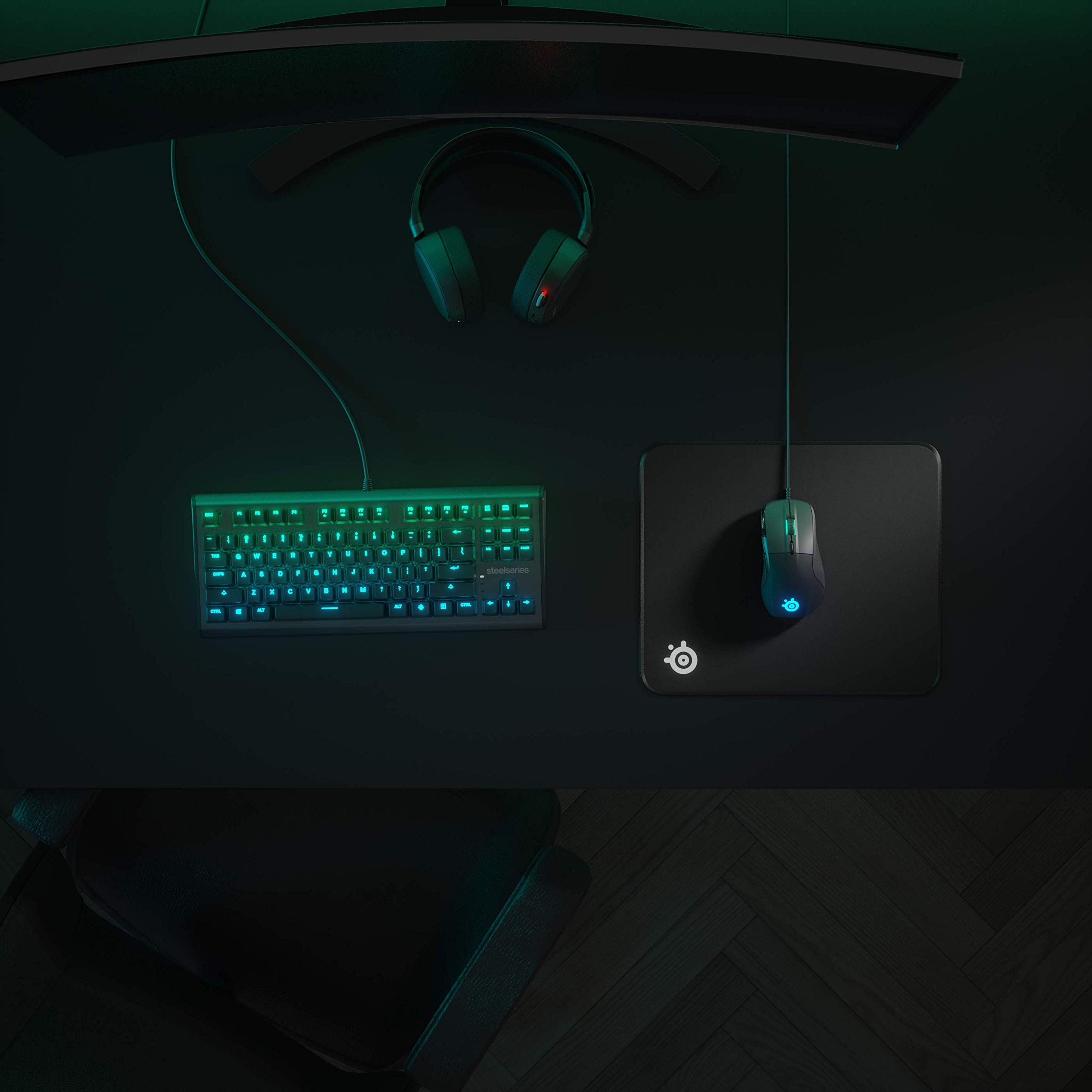 Foto 2 | Alfombrilla De Ratón Para Juegos Steelseries Qck Medium Black - Venta Internacional.